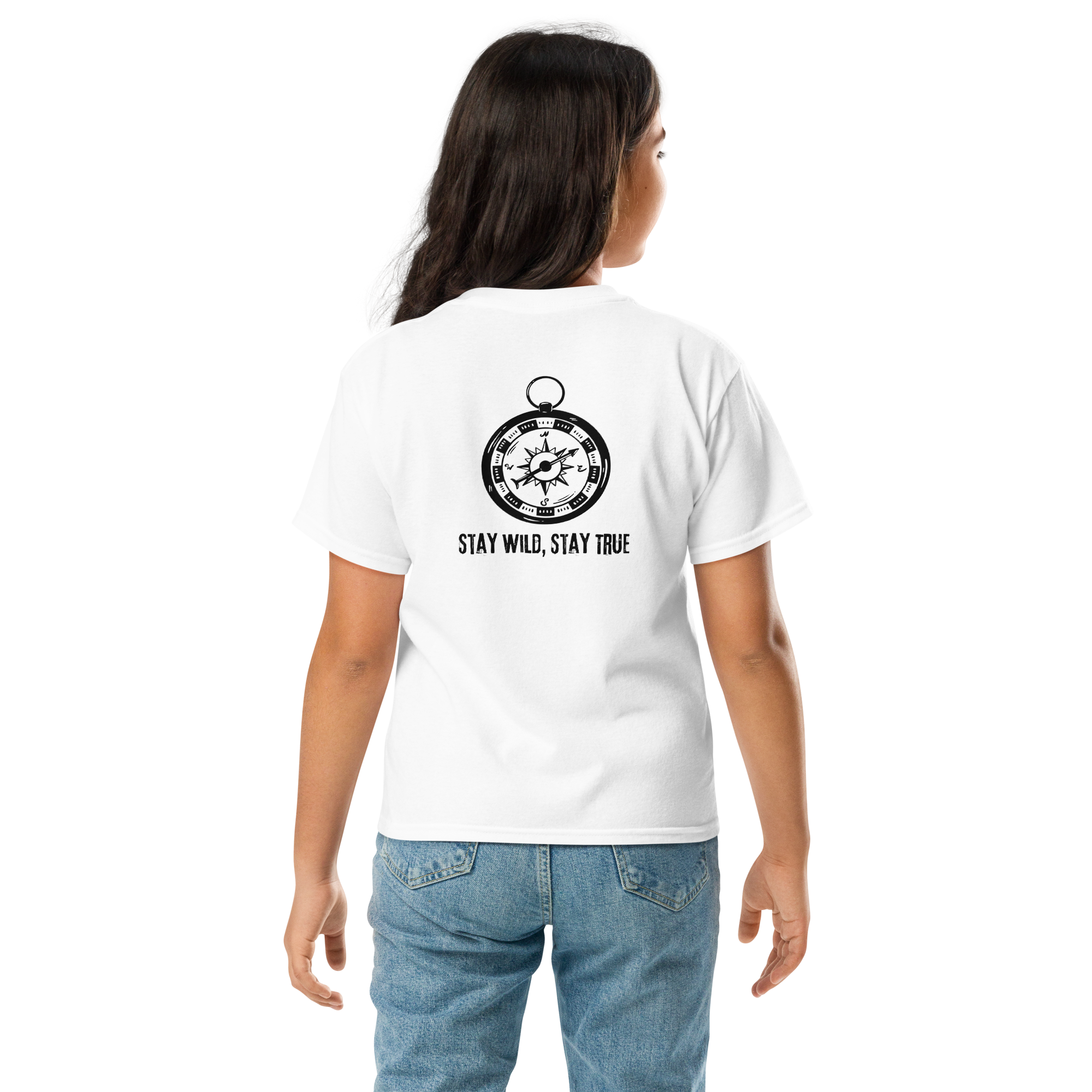 Stat Wild, Stay True Kids T-shirt